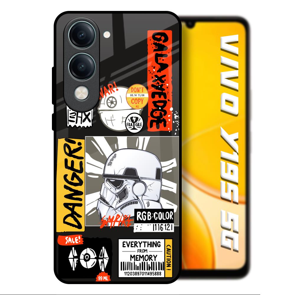 Galaxy Edge Vivo Y19s 5G Glass Back Cover Online