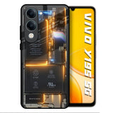 Glow Up Skeleton Vivo Y19s 5G Glass Back Cover Online
