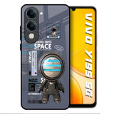 Space Travel Vivo Y19s 5G Glass Back Cover Online