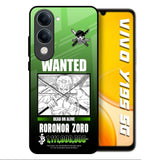 Zoro Wanted Vivo Y19s 5G Glass Back Cover Online