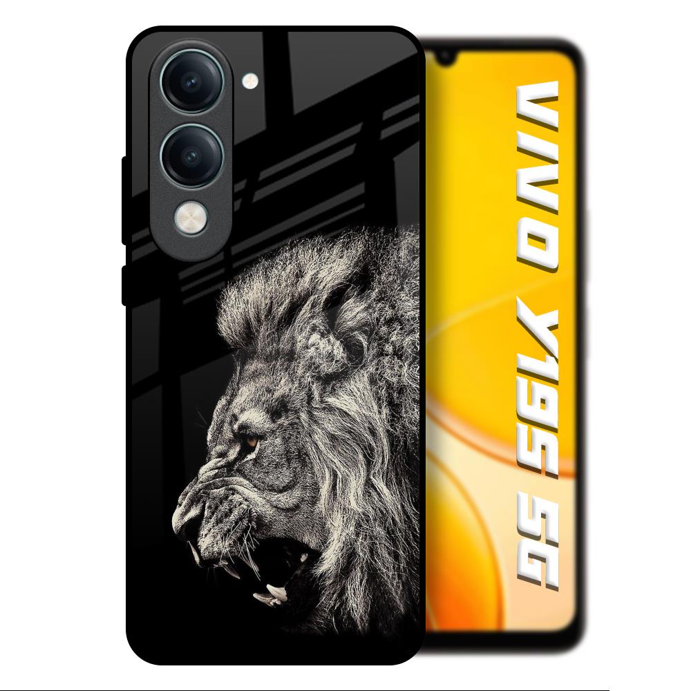 Brave Lion Vivo Y19s 5G Glass Back Cover Online
