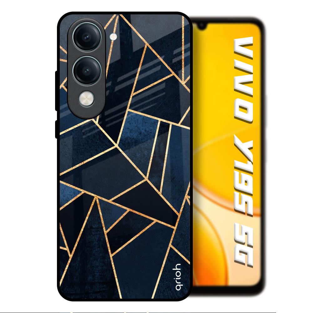 Abstract Tiles Vivo Y19s 5G Glass Back Cover Online