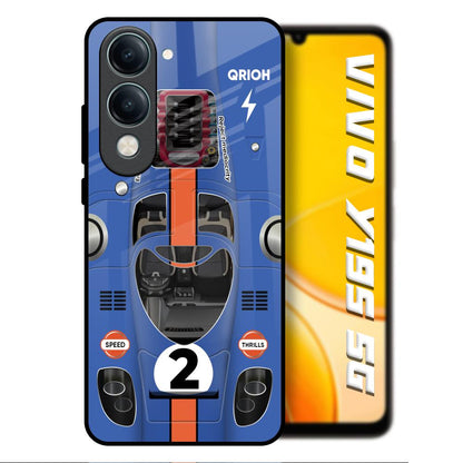 Car Adiction Vivo Y19s 5G Glass Back Cover Online