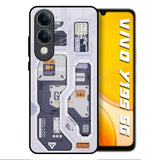 Tech Savvy Vivo Y19s 5G Glass Back Cover Online