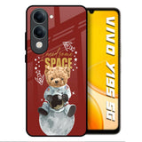 Astronaut Bear Vivo Y19s 5G Glass Back Cover Online