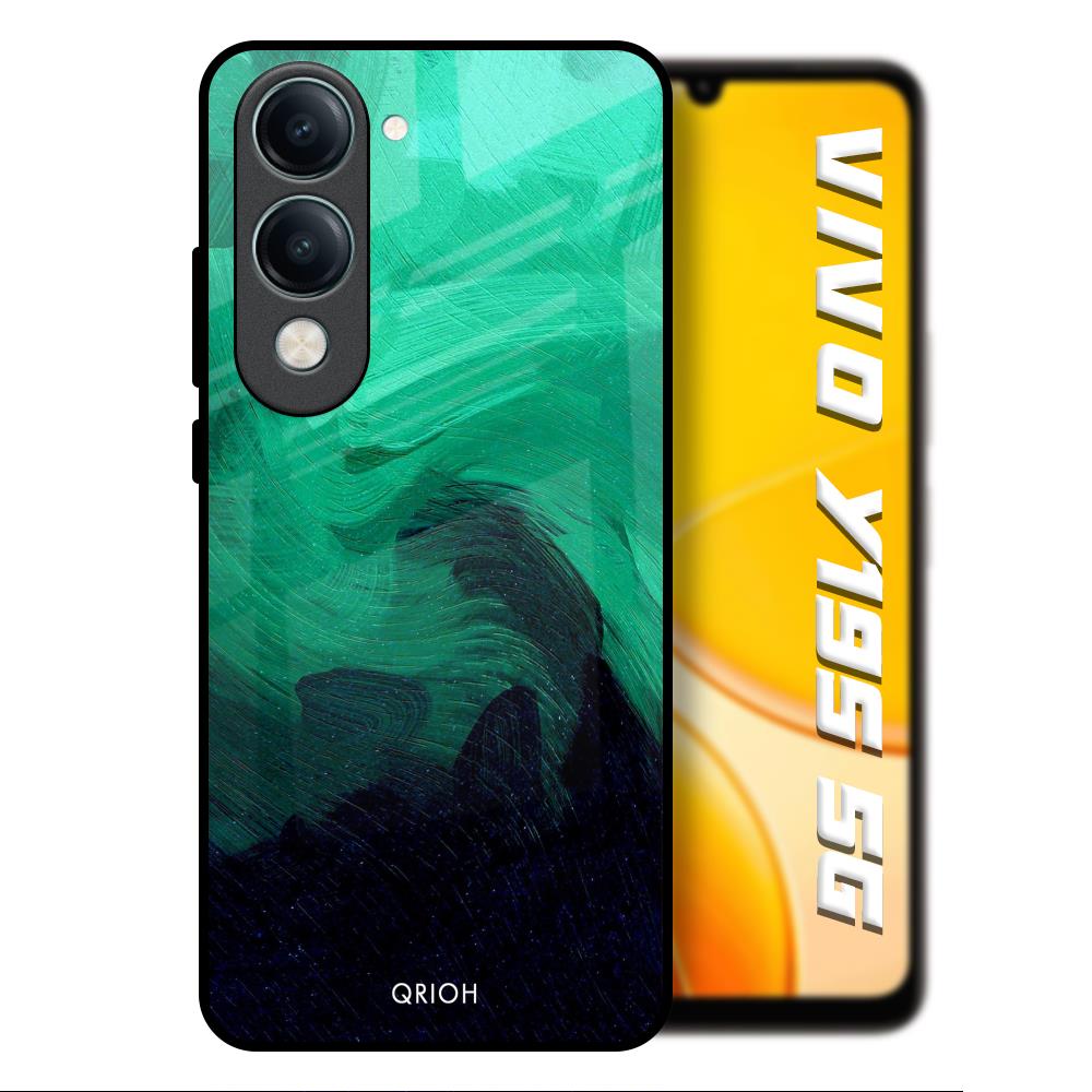Scarlet Amber Vivo Y19s 5G Glass Back Cover Online