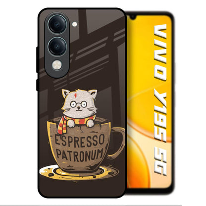 Tea With Kitty Vivo Y19s 5G Glass Back Cover Online