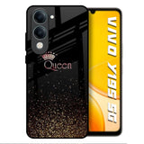 I Am The Queen Vivo Y19s 5G Glass Back Cover Online