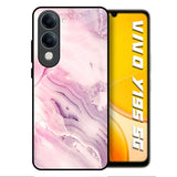 Diamond Pink Gradient Vivo Y19s 5G Glass Back Cover Online