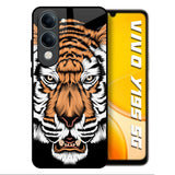 Angry Tiger Vivo Y19s 5G Glass Back Cover Online