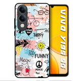 Just For You Vivo Y19s 5G Glass Back Cover Online