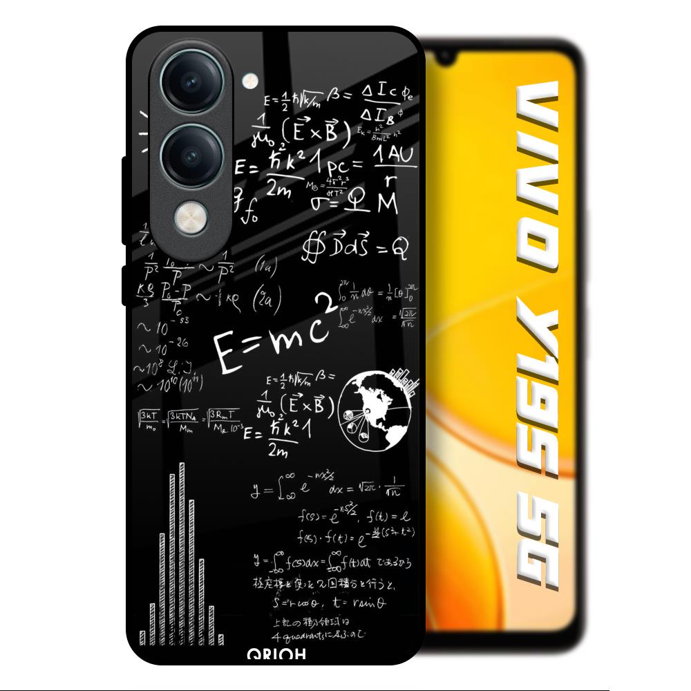 Funny Math Vivo Y19s 5G Glass Back Cover Online