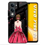 Fashion Princess Vivo Y19s 5G Glass Back Cover Online