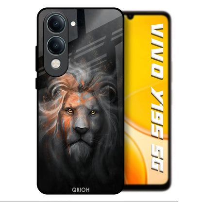 Devil Lion Vivo Y19s 5G Glass Back Cover Online