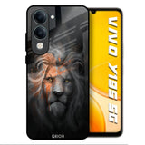 Devil Lion Vivo Y19s 5G Glass Back Cover Online
