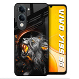 Aggressive Lion Vivo Y19s 5G Glass Back Cover Online
