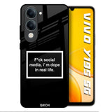 Dope In Life Vivo Y19s 5G Glass Back Cover Online