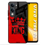 I Am A King Vivo Y19s 5G Glass Back Cover Online