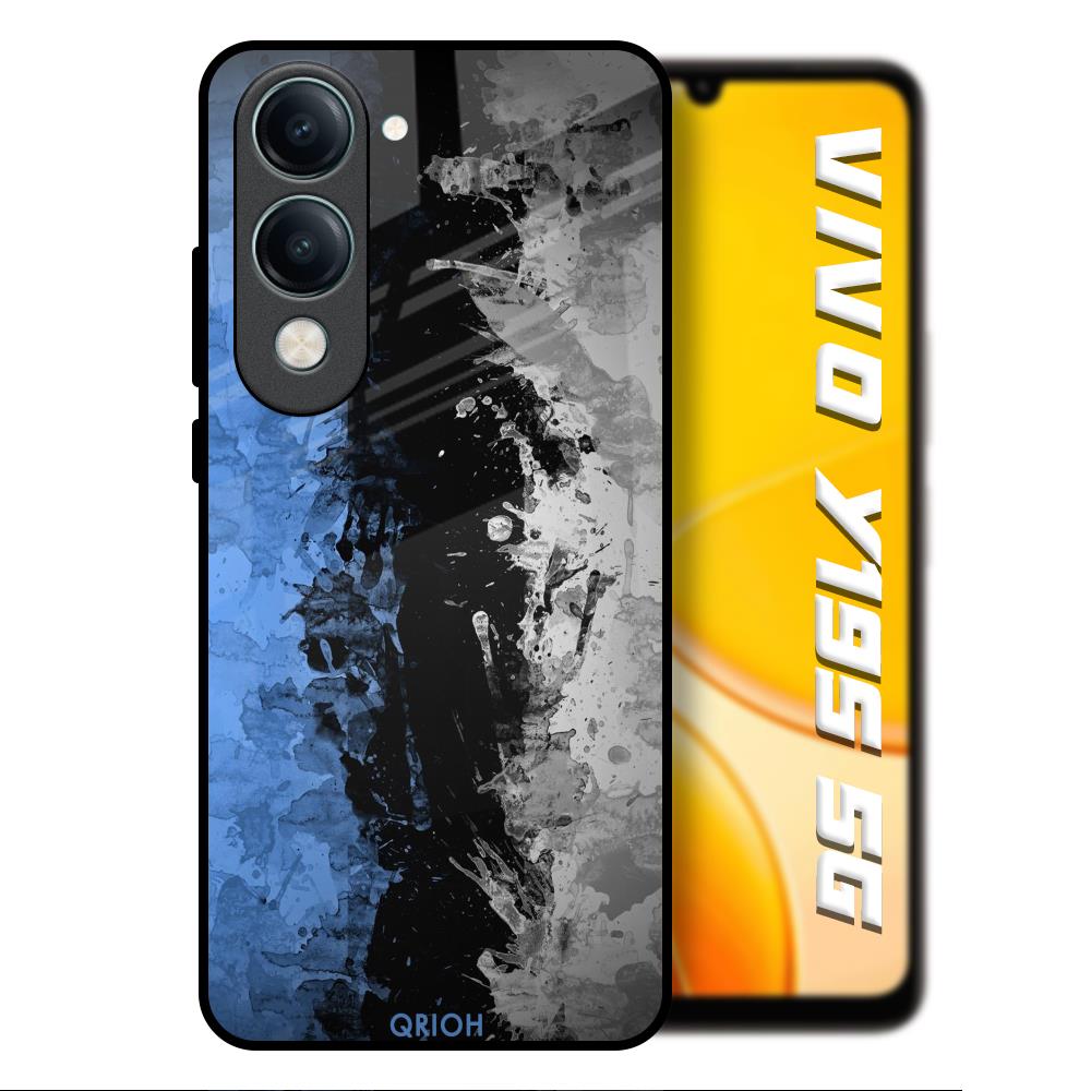 Dark Grunge Vivo Y19s 5G Glass Back Cover Online