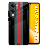 Vertical Stripes Vivo Y19s 5G Glass Back Cover Online