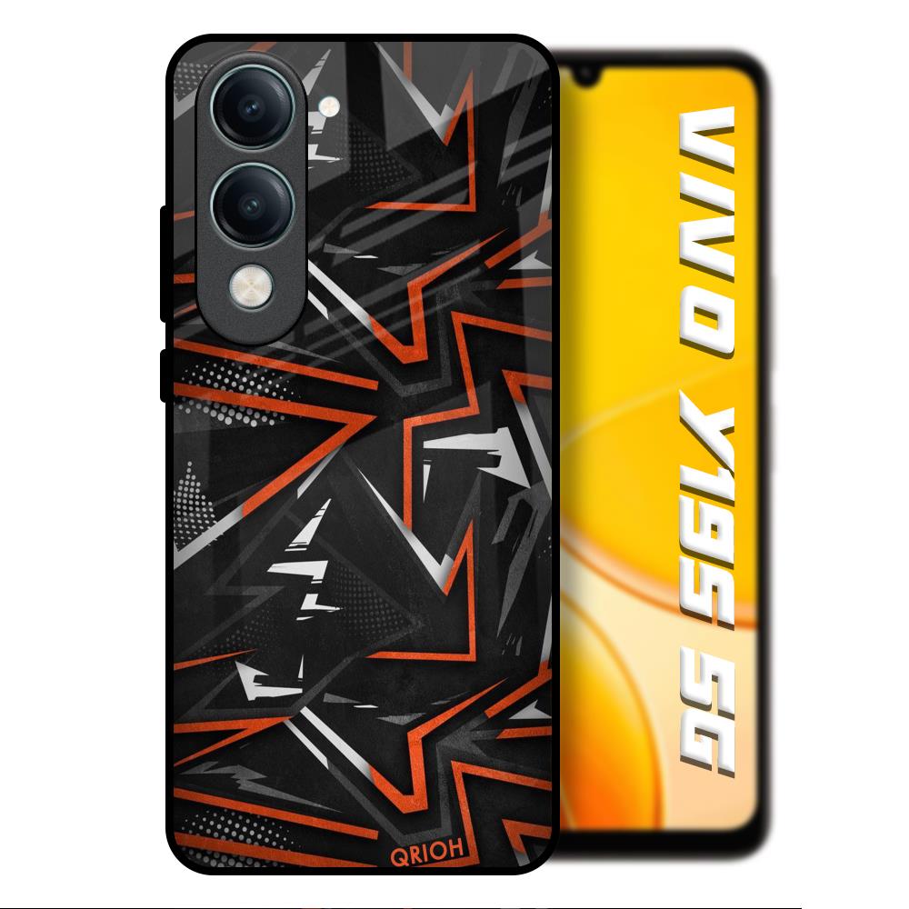 Vector Art Vivo Y19s 5G Glass Back Cover Online