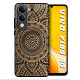 Luxury Mandala Vivo Y19s 5G Glass Back Cover Online