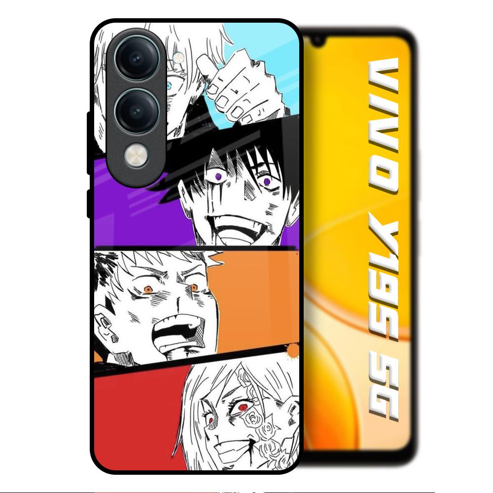 Anime Sketch Vivo Y19s 5G Glass Back Cover Online