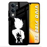Monochrome Goku Vivo Y19s 5G Glass Back Cover Online