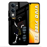 Luffy Line Art Vivo Y19s 5G Glass Back Cover Online