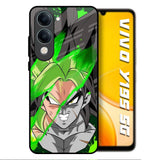 Anime Green Splash Vivo Y19s 5G Glass Back Cover Online