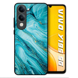 Ocean Marble Vivo Y19s 5G Glass Back Cover Online