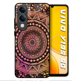 Floral Mandala Vivo Y19s 5G Glass Back Cover Online