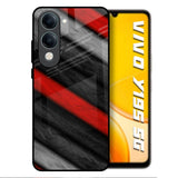 Soft Wooden Texture Vivo Y19s 5G Glass Back Cover Online