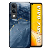 Deep Ocean Marble Vivo Y19s 5G Glass Back Cover Online