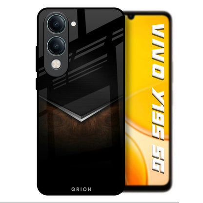 Dark Walnut Vivo Y19s 5G Glass Back Cover Online