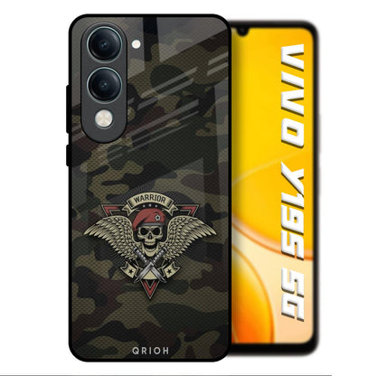 Army Warrior Vivo Y19s 5G Glass Back Cover Online