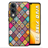 Multicolor Mandala Vivo Y19s 5G Glass Back Cover Online