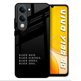 Black Soul Vivo Y19s 5G Glass Back Cover Online