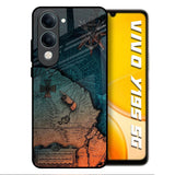 Geographical Map Vivo Y19s 5G Glass Back Cover Online