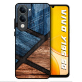 Wooden Tiles Vivo Y19s 5G Glass Back Cover Online