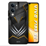Black Warrior Vivo Y19s 5G Glass Back Cover Online