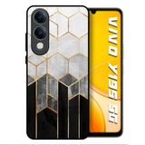 Tricolor Pattern Vivo Y19s 5G Glass Back Cover Online