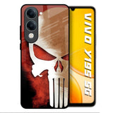 Red Skull Vivo Y19s 5G Glass Back Cover Online