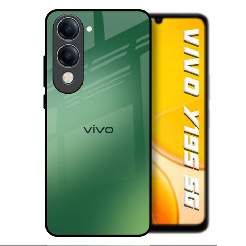 Green Grunge Texture Vivo Y19s 5G Glass Back Cover Online