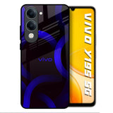 Blue Ring Light Vivo Y19s 5G Glass Back Cover Online