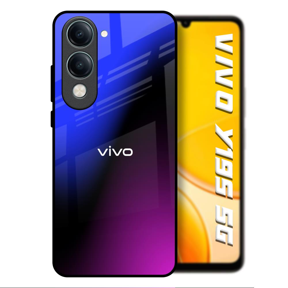 Viola Gradient Vivo Y19s 5G Glass Back Cover Online