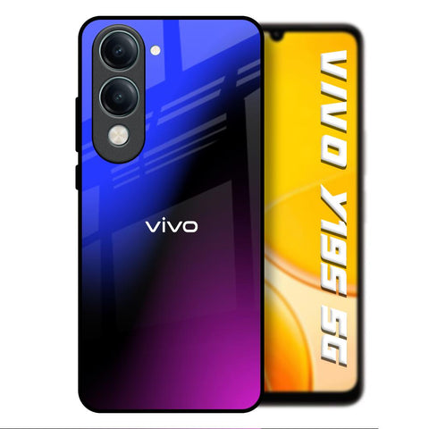 Viola Gradient Vivo Y19s 5G Glass Back Cover Online