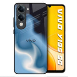 Blue Waves Vivo Y19s 5G Glass Back Cover Online