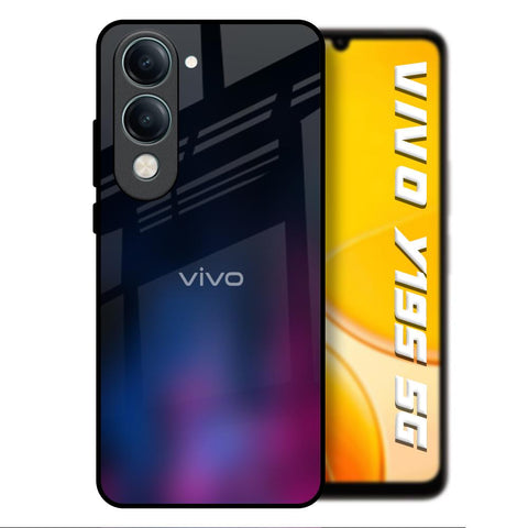 Pink Smudge Vivo Y19s 5G Glass Back Cover Online