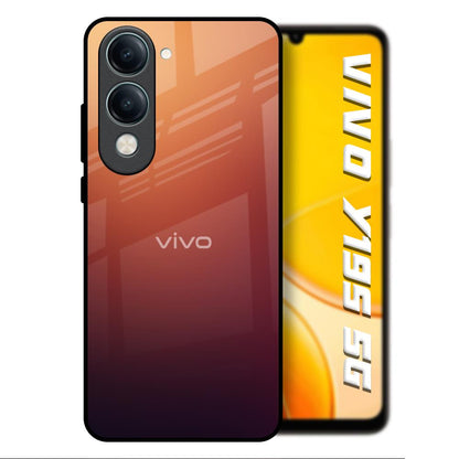 Sunset Background Vivo Y19s 5G Glass Back Cover Online